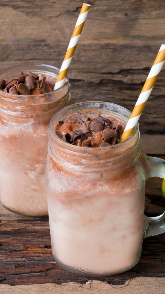 Chocolate and Banana Protein Smoothie