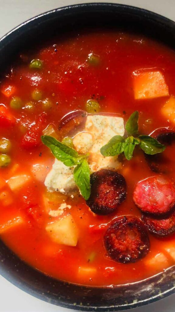 Chorizo & Bean Soup