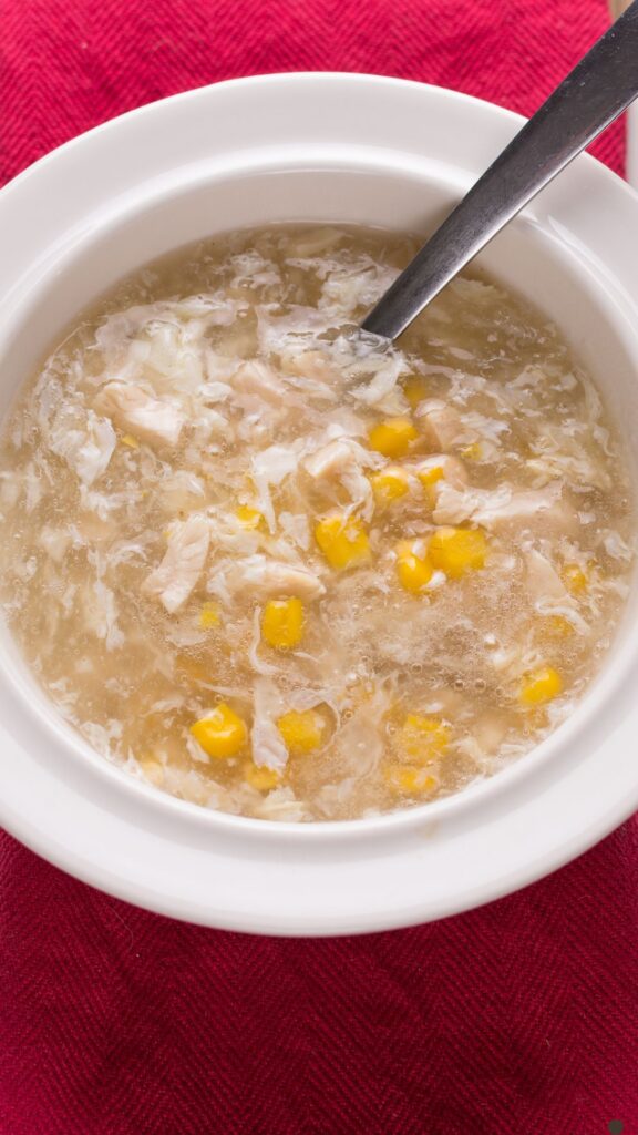 Chicken And Sweetcorn Soup In A Soup Maker​