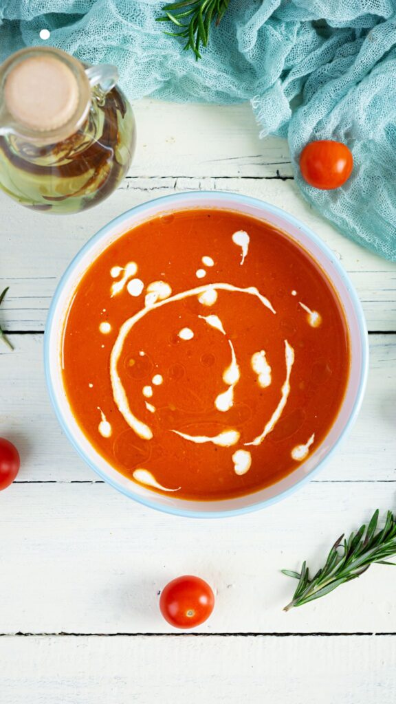 Cream Of Tomato Soup​ In Soup Maker