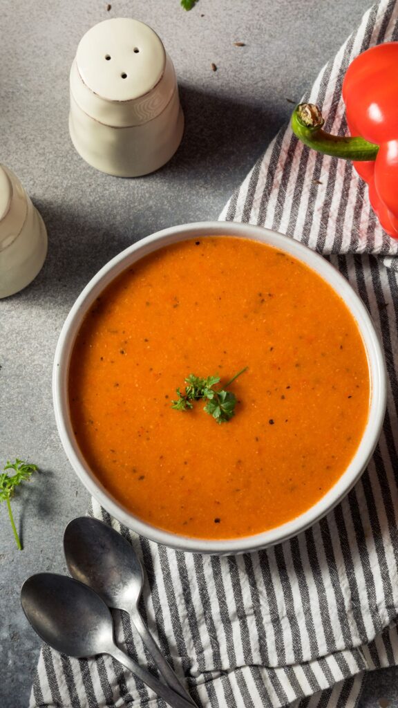 Red Pepper Soup In Soup Maker​