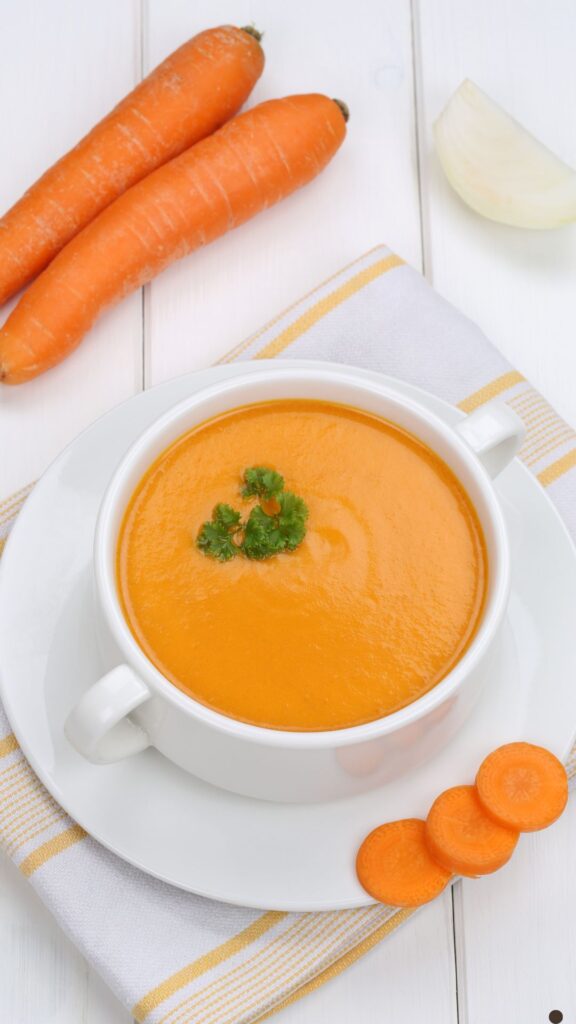 Spicy Carrot Soup In Soup Maker