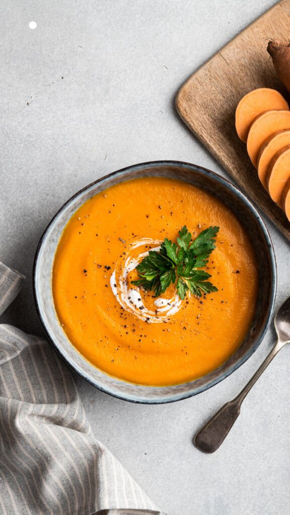 Sweet Potato Soup In A Soup Maker​