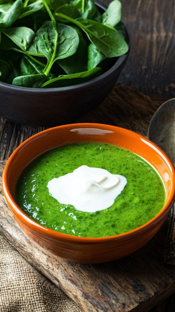 Spinach Soup In A Soup Maker