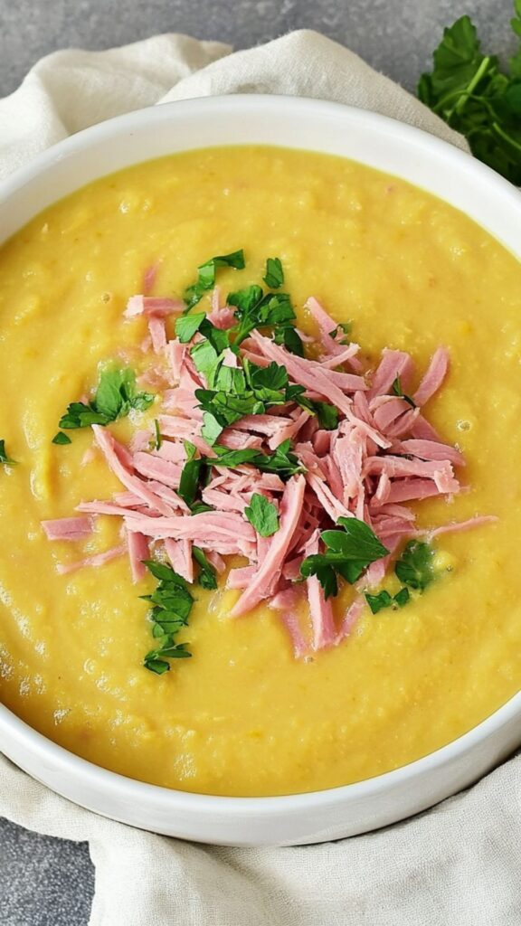 Yellow Split Pea Soup in a Soup Maker