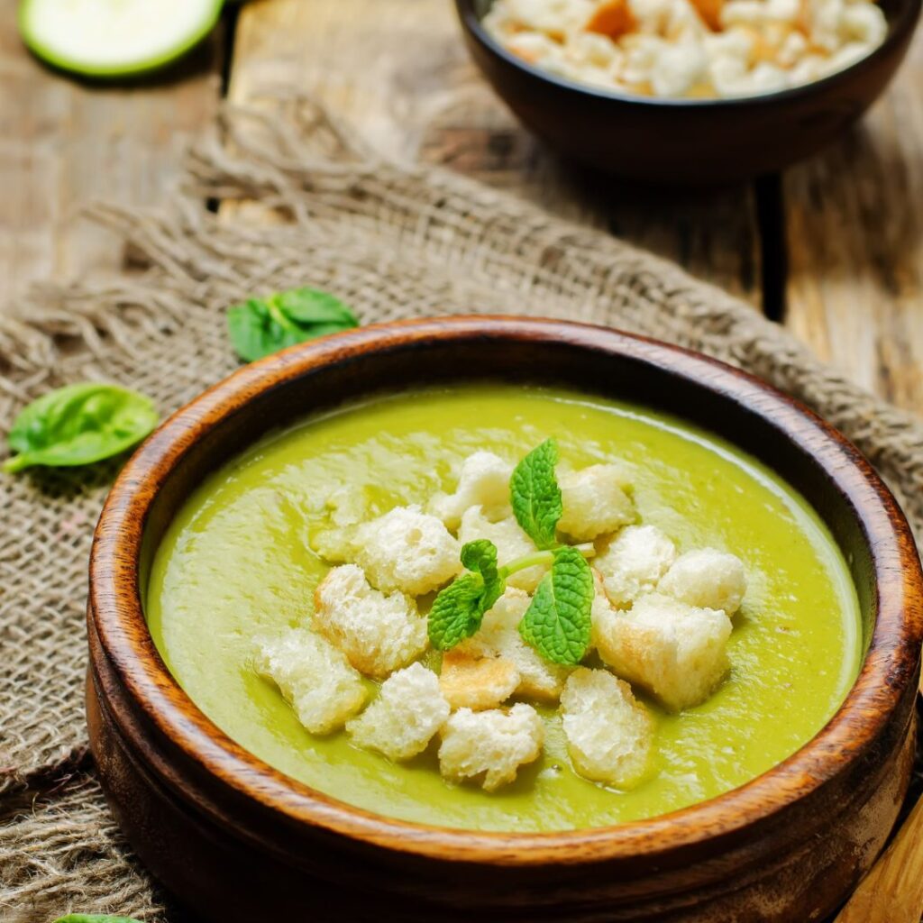 Courgette Soup​ In Soup Maker (Zucchini Soup)