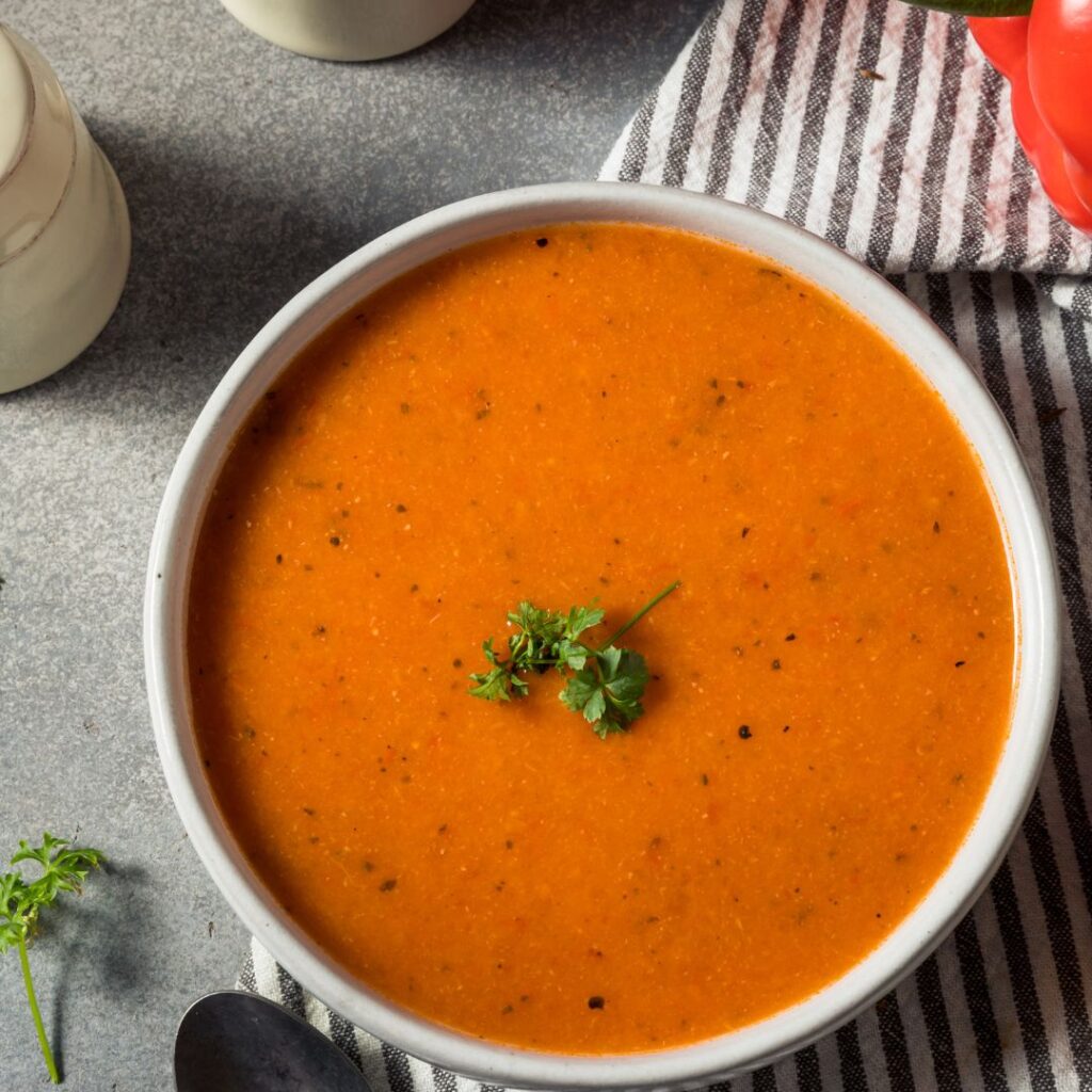 Red Pepper Soup In Soup Maker​