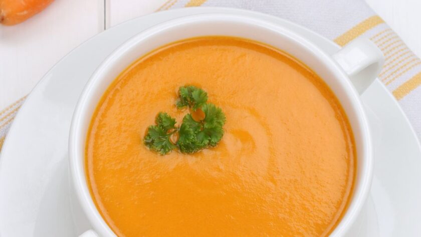 Spicy Carrot Soup In Soup Maker