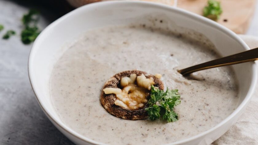 Chicken And Mushroom Soup In Soup Maker