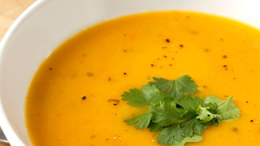 Carrot And Coriander Soup In Soup Maker​