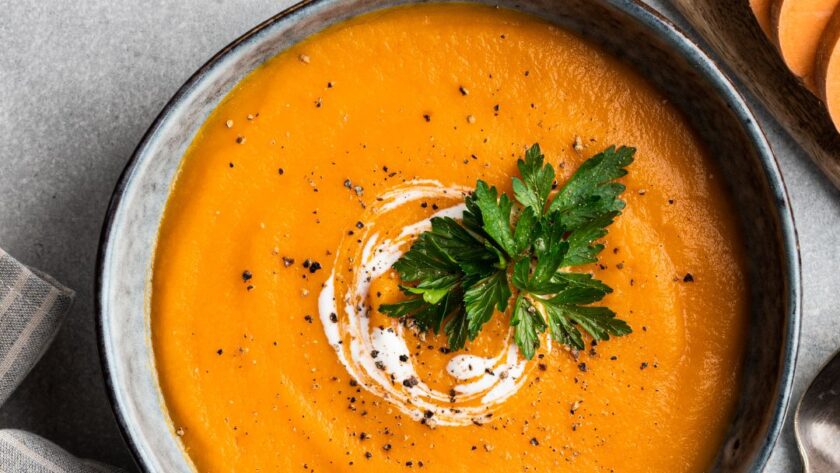 Sweet Potato Soup In A Soup Maker​