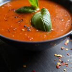 Tomato And Basil Soup In Soup Maker