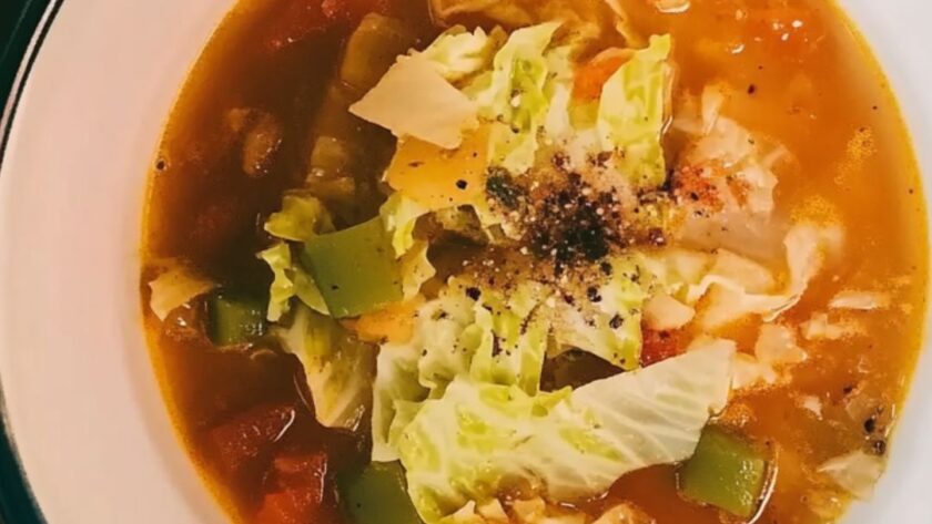 Cabbage Soup In Soup Maker​