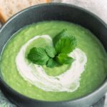 Pea And Mint Soup In A Soup Maker